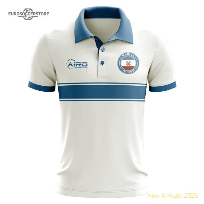 Mari El Concept Stripe Polo Game Wear Jersey For Match Days