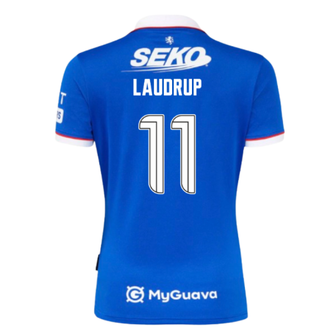 Replica 2025-2026 Rangers Home Home Laudrup 11 With Special Edition