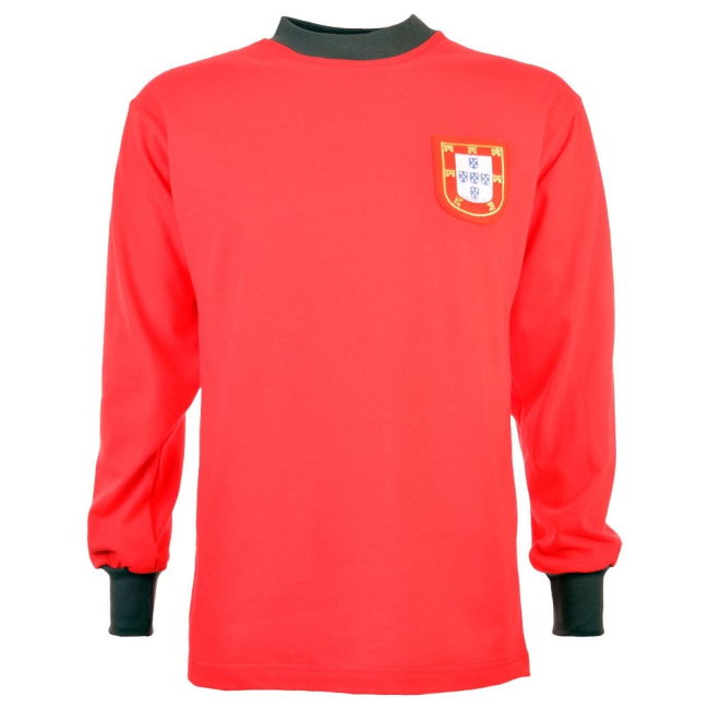 Portugal 1966 World Cup Retro Football Shirt Euro Oranje