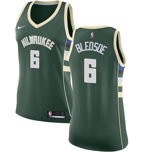 Bucks #6 Eric Bledsoe Performance 2024 Icon NBA Jersey - Green