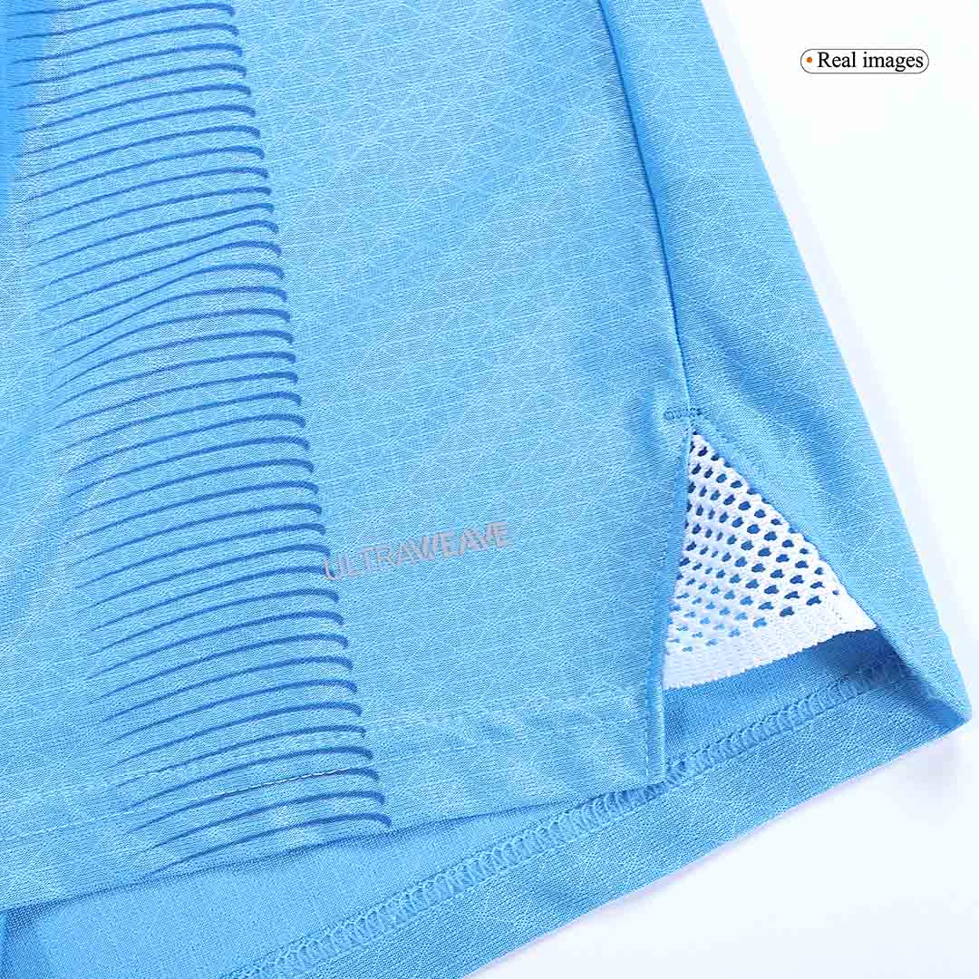 Player Version Manchester City Home Soccer Jersey 2023/24Authentic Kit