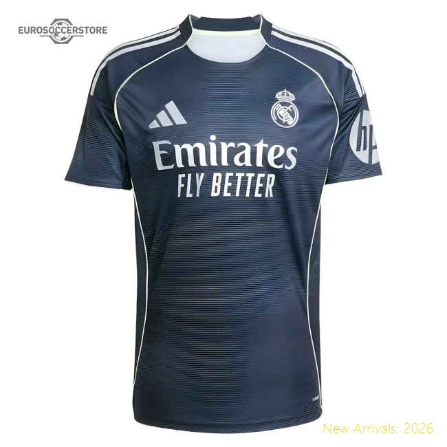 2025-2026 Real Madrid Away Pro-level Jersey Performance Fabric