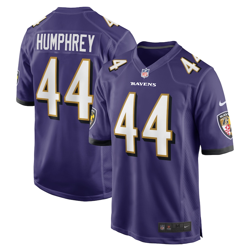 None Marlon Humphrey Baltimore Ravens Iconic Replica Jersey Game Day W