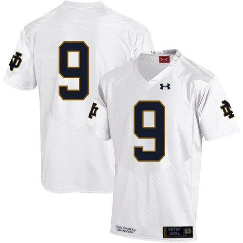 official Men's None Jaylon Smith #9 White 2020 Football Jersey