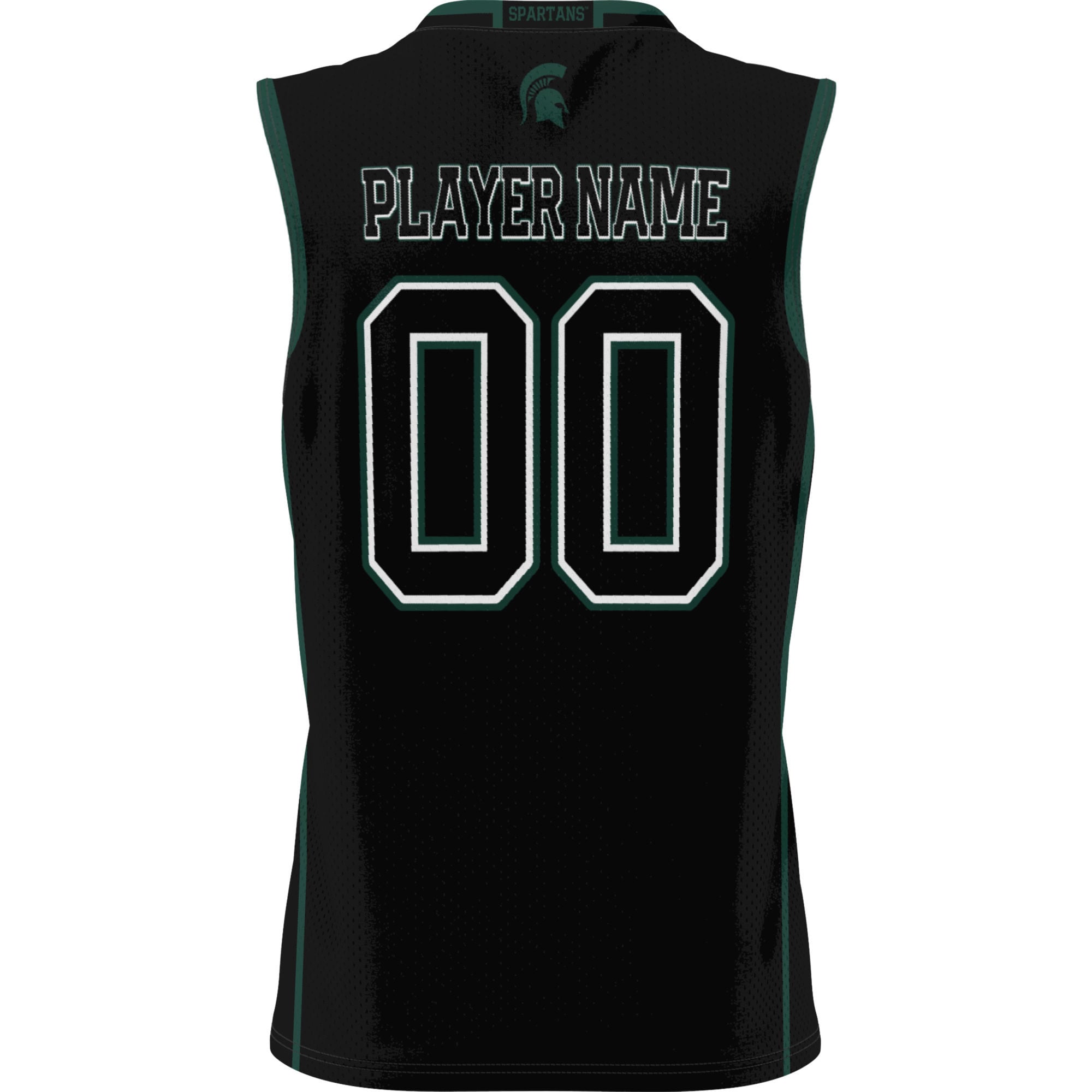 [NJP] Michigan State Spartans GameDay Greats Unisex Lightweight NIL Pick-A-Player Women's Basketball Jersey - Black