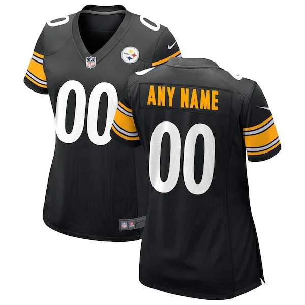 Pittsburgh Steelers Game NFL Jersey - Black | Pro-Level Football Ap...