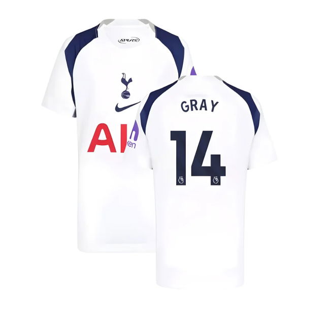 Professional Grade Match Day Spurs Tottenham Hotspur Home Shirt Ki...