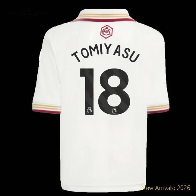 Safe Arsenal Mini Tomiyasu Jersey 2025-2026 Breathable Climacool