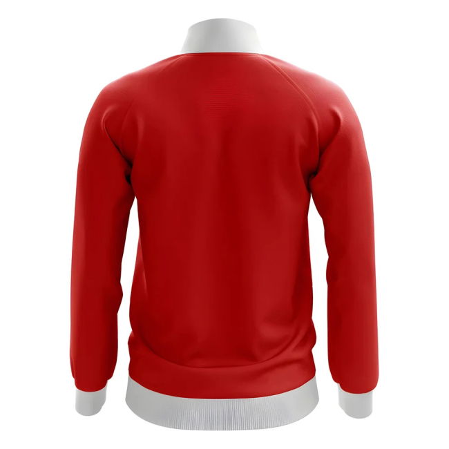 Official 2025-2026 Football Club Jacket Red With Collector's Item