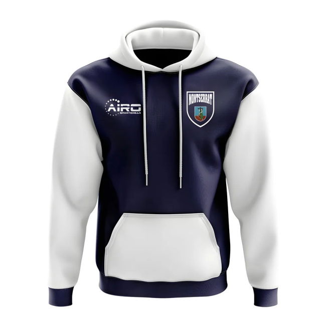 Team Montserrat Concept Country Football Hoody (Navy) Premium