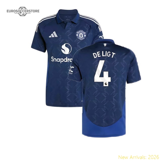 Pro-level Away Premier League Team De Ligt Jersey 2024-2025