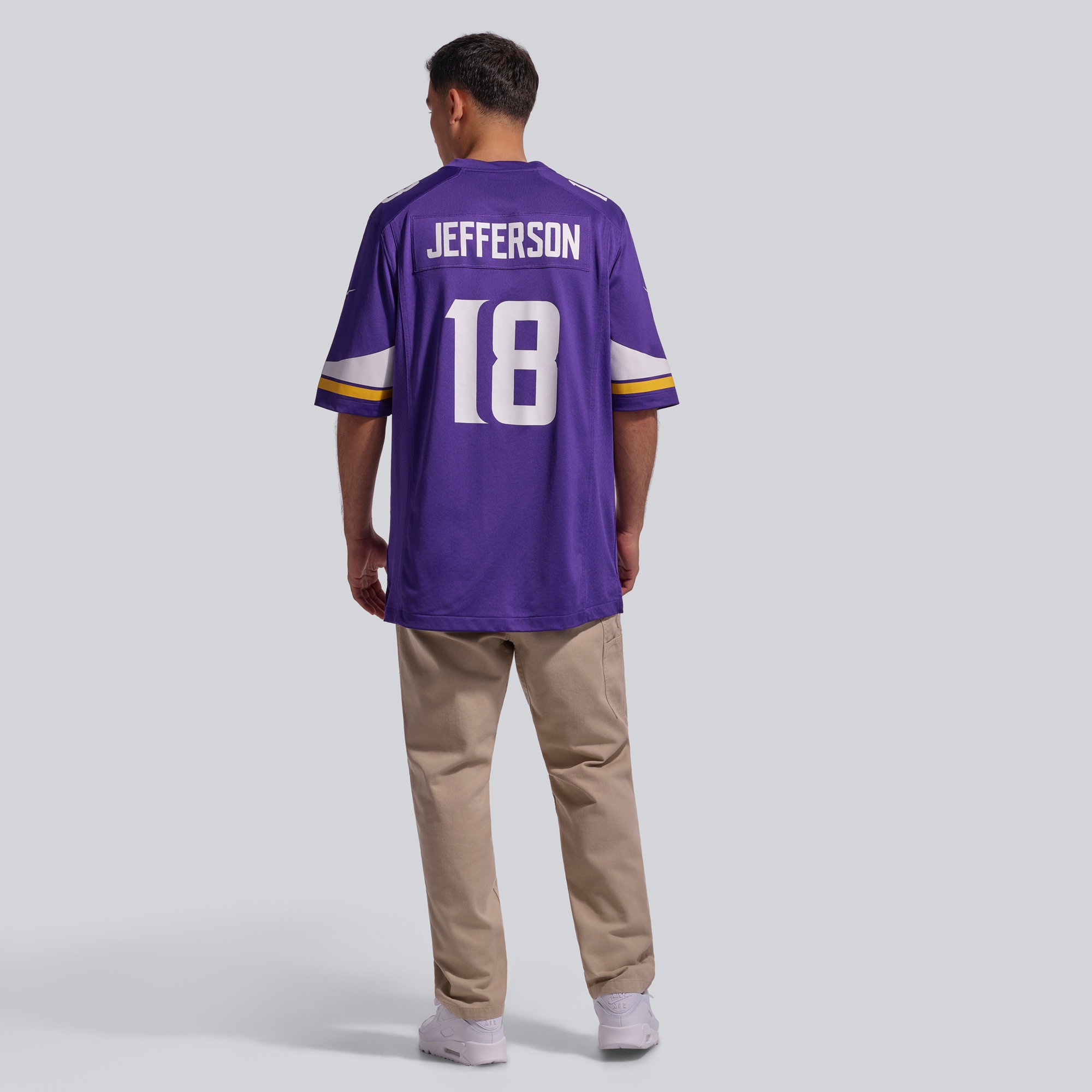 [ESK] Justin Jefferson #18 Minnesota Vikings Player Game Jersey - Purple