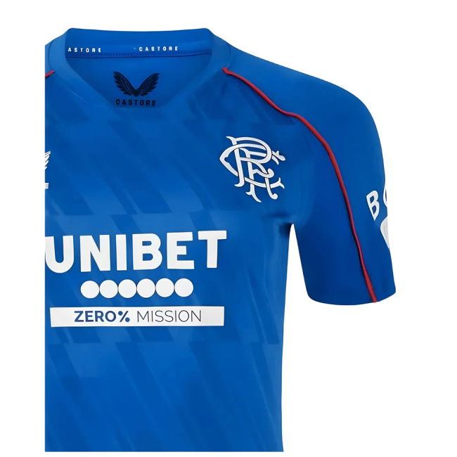 Elite Performance Replica Rangers Fc Updated Design Shirt