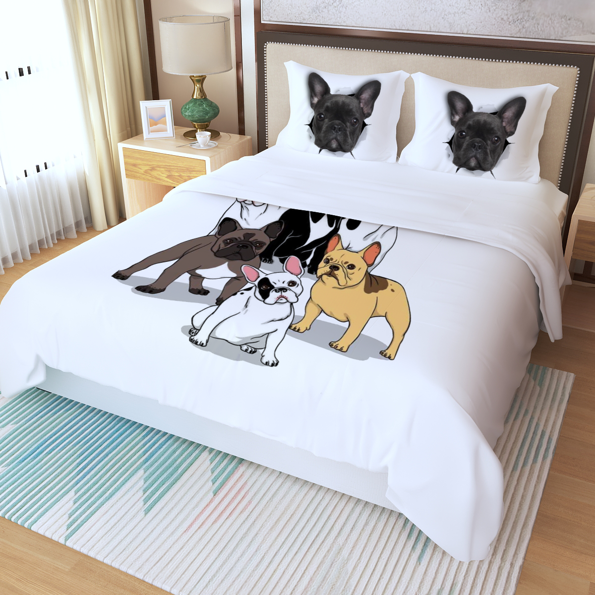 Meelo - 3 Piece Duvet Cover Set