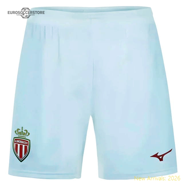 Professional-Grade 2025-2026 Monaco Home Shorts (White)