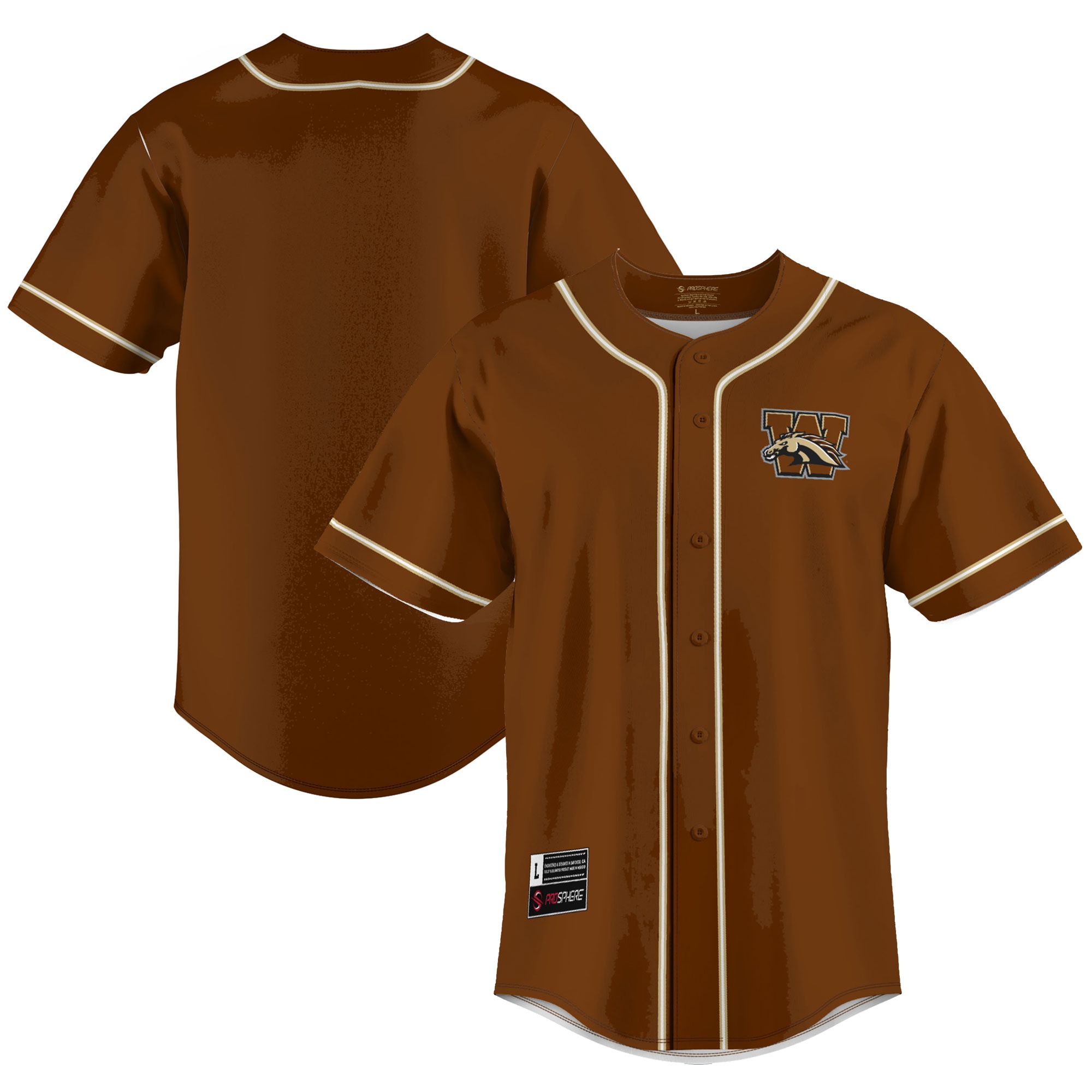 [DDG] Women's Western Michigan Broncos GameDay Greats Lightweight Baseball Jersey - Brown
