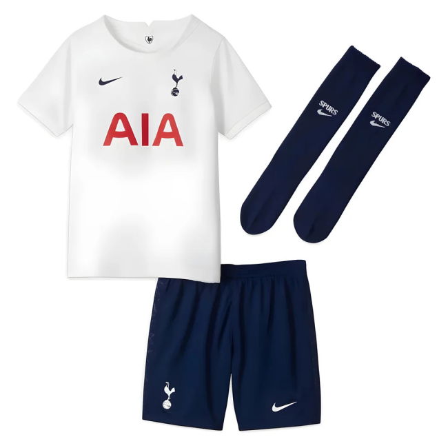 Spurs Verified Tottenham 2021-2022 Little Boys Home Mini Kit