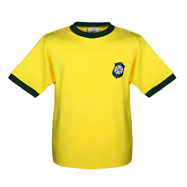 Soccer Brazil 1970 World Cup Professional Jersey Athletic