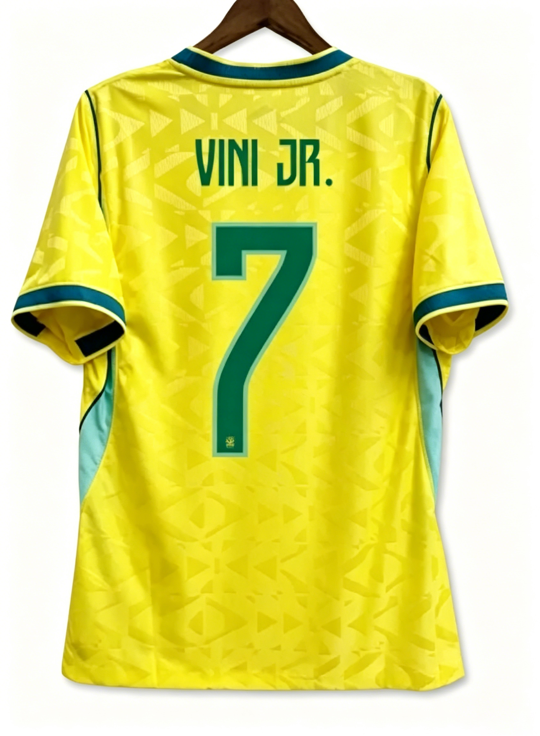 [FSOUK] Brazil National Team Home Jersey - Vini Jr. #7 - 2026 FIFA World Cup