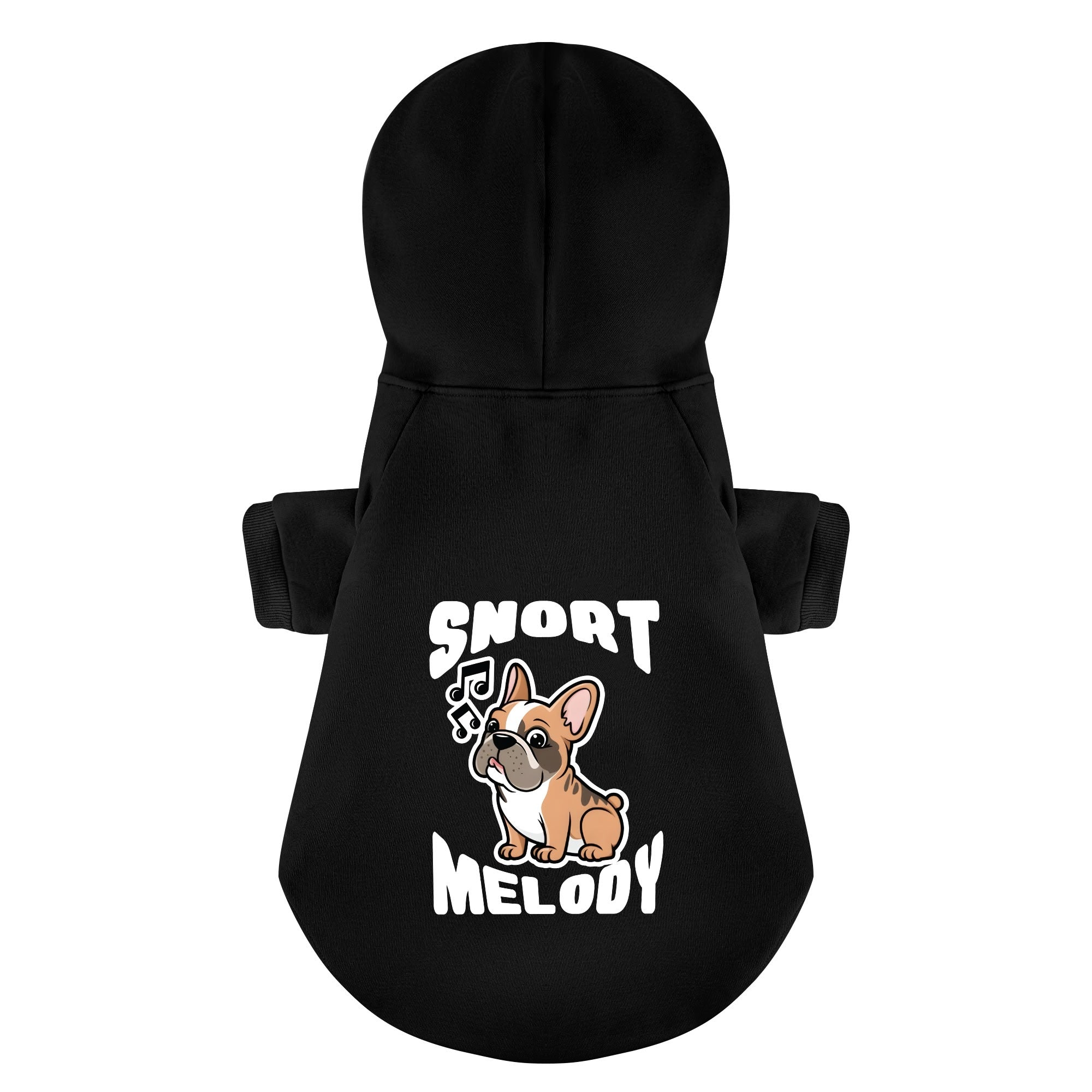 Culture-Inspired Snort Melody - Personalized French Bulldog Hoodies W...