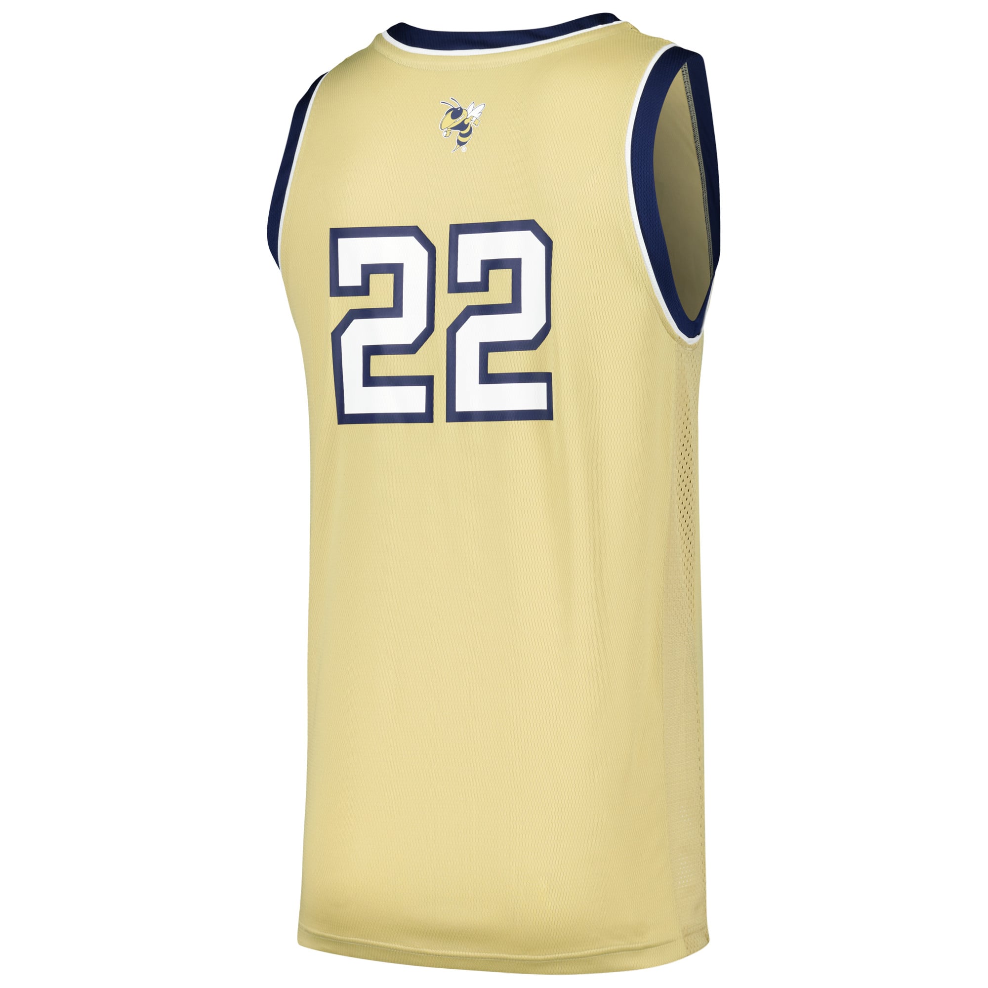 #22 Georgia Tech Yellow Jackets adidas Swingman Jersey - Gold