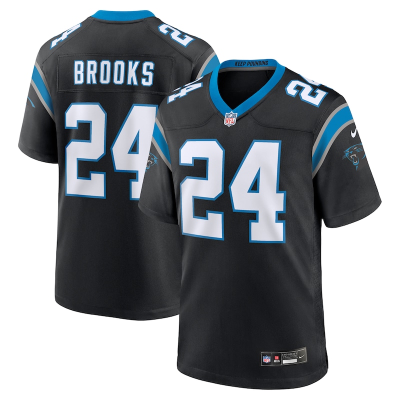 None Jonathon Brooks Carolina Panthers Football Franchise Authentic...