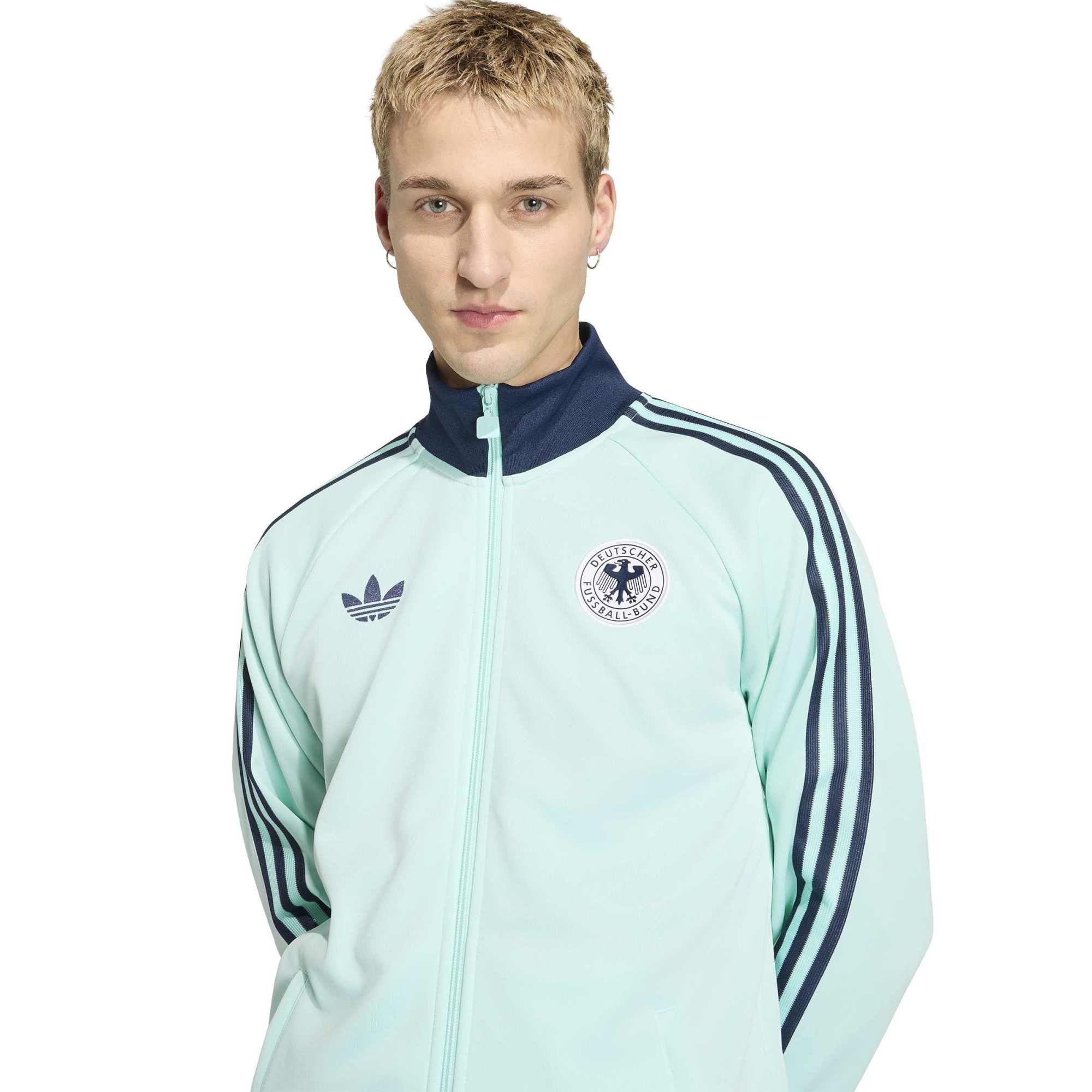 [LK] Germany National Team Originals Full-Zip Track Jacket - Turquoise