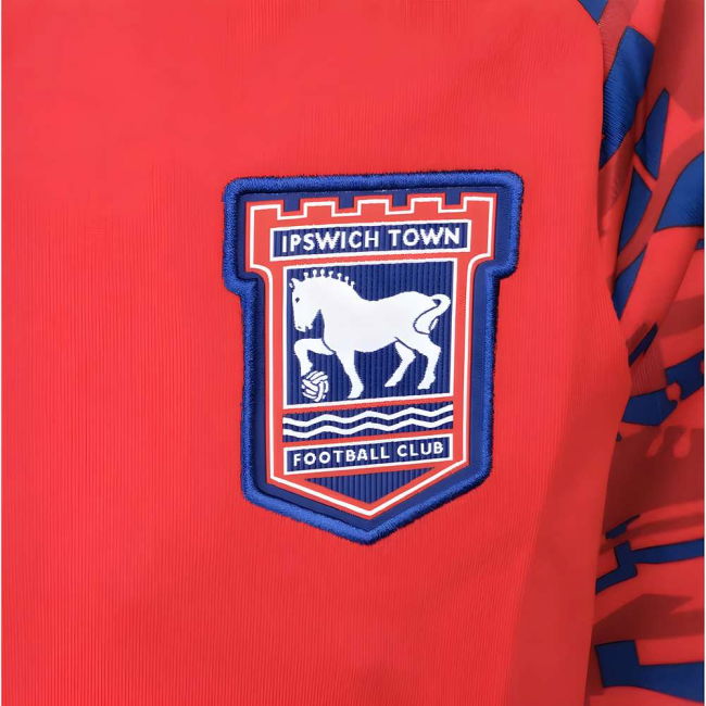 Supporter Ipswich Durable Material Updated Design Soccer Jersey