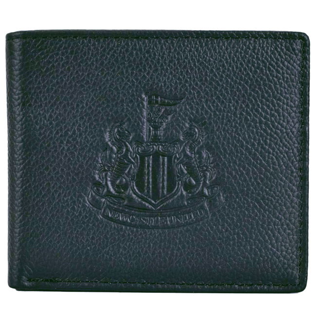 Newcastle United FC Premium Leather Wallet - premium