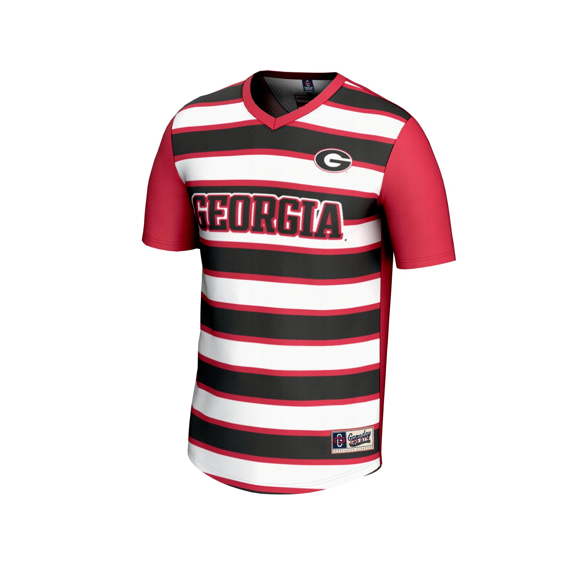 [DDG] Georgia Bulldogs GameDay Greats Youth Lightweight Soccer Fashion Jersey - Red