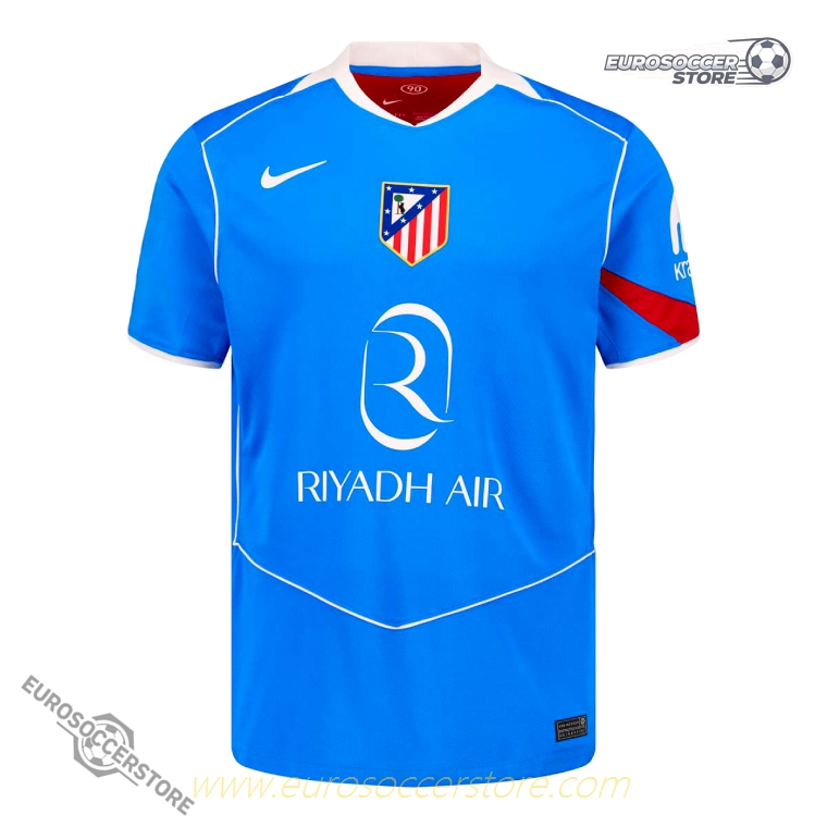 Atletico Madrid's 2025-26 Third Jersey, featuring RUGGERI with the number 3