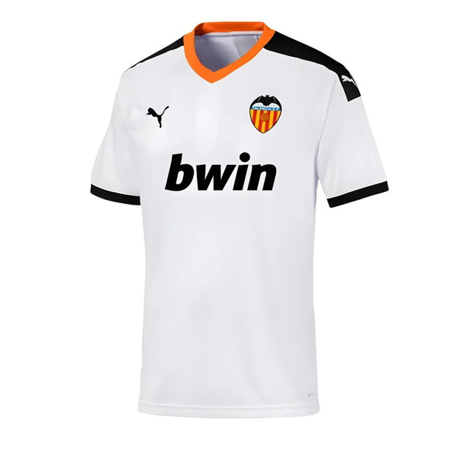 Kids New Valencia Home Football Shirt 2019-2020
