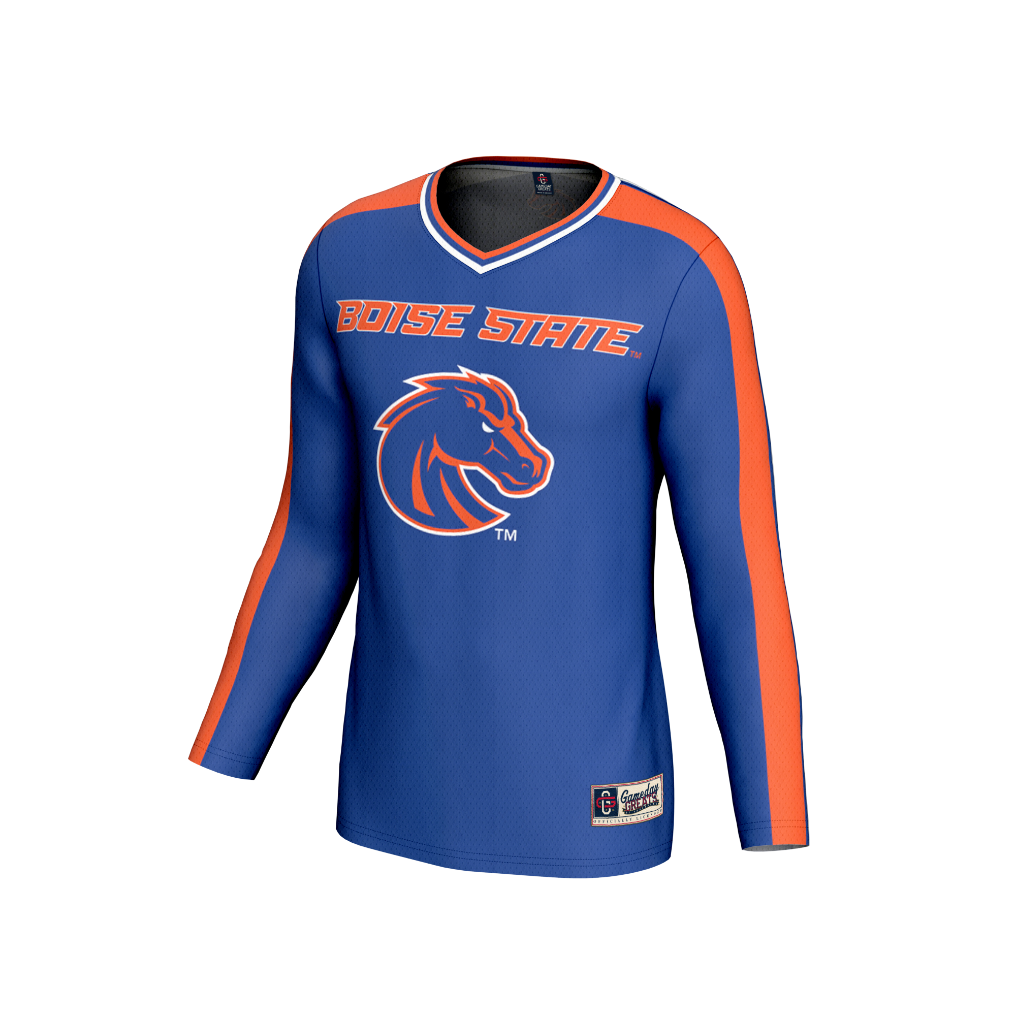 Boise State Broncos GameDay Greats Youth Lightweight Women's #1 Volleyball Fashion Jersey - Royal