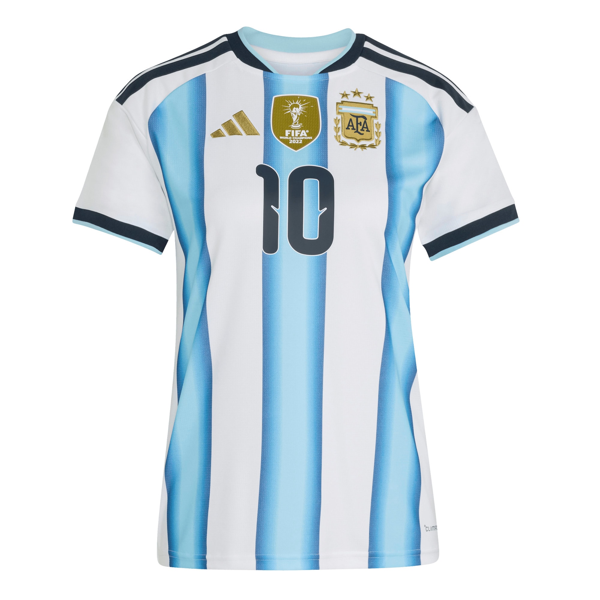 [SJH] Lionel Messi #10 Argentina National Team Women's 2026 Home Replica Jersey - White