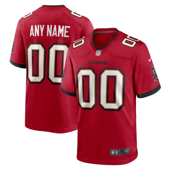 None Men's Nike TB Buccaneers Premium-Quality Replica Jersey