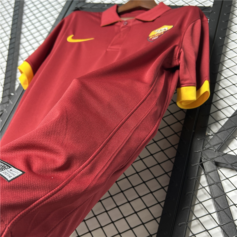 AS Roma Home Retro Shirt 201415 - Official Replica 10546