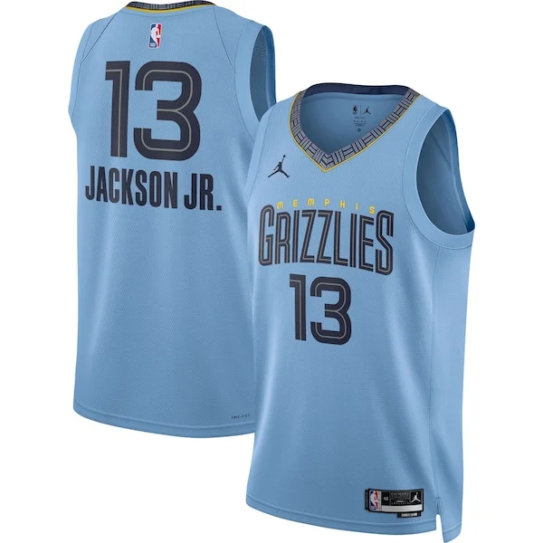 Official Jaren Jackson MEM NBA Jersey - Blue - Licensed Product