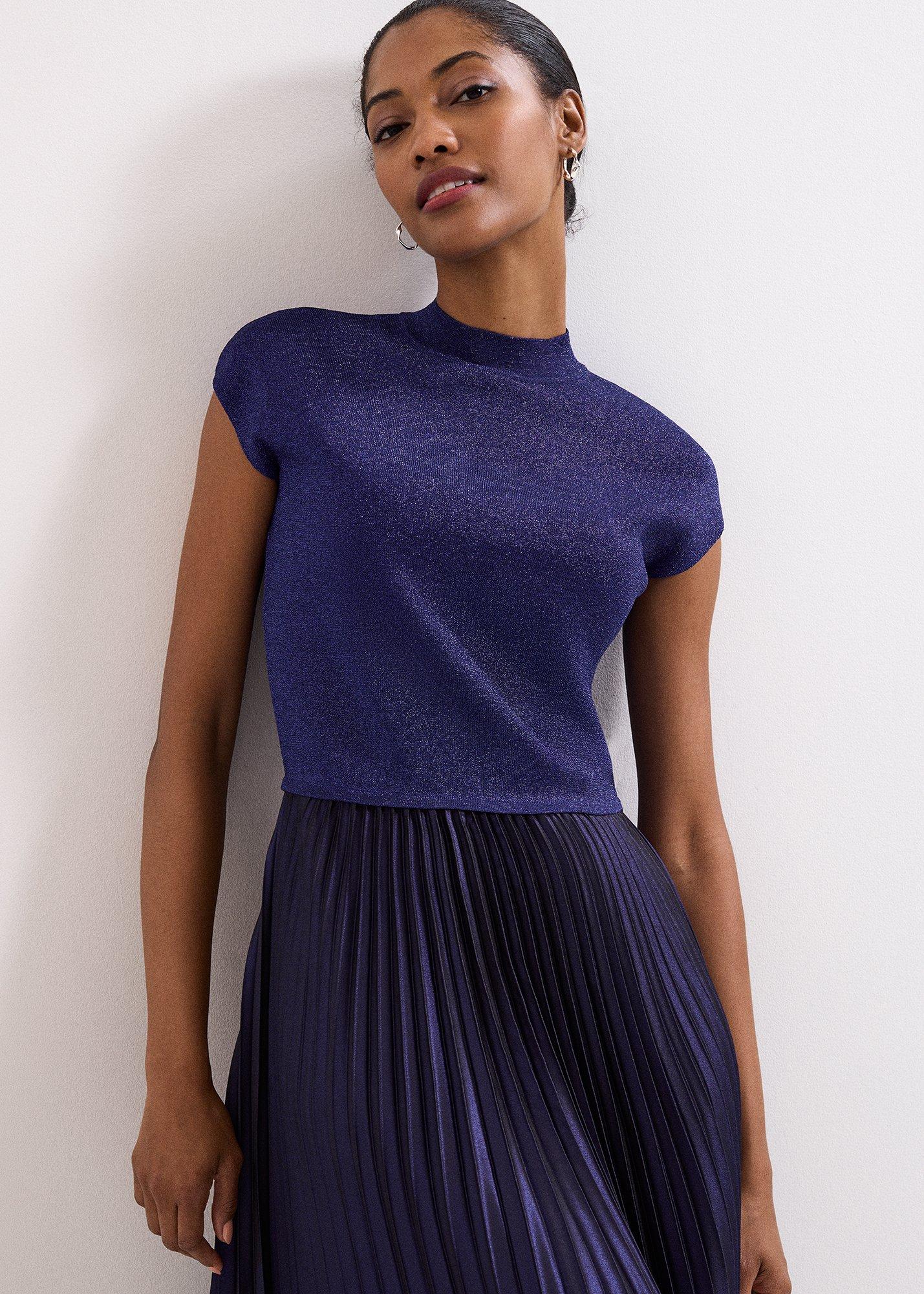 Petite Jayla Shimmer Dress