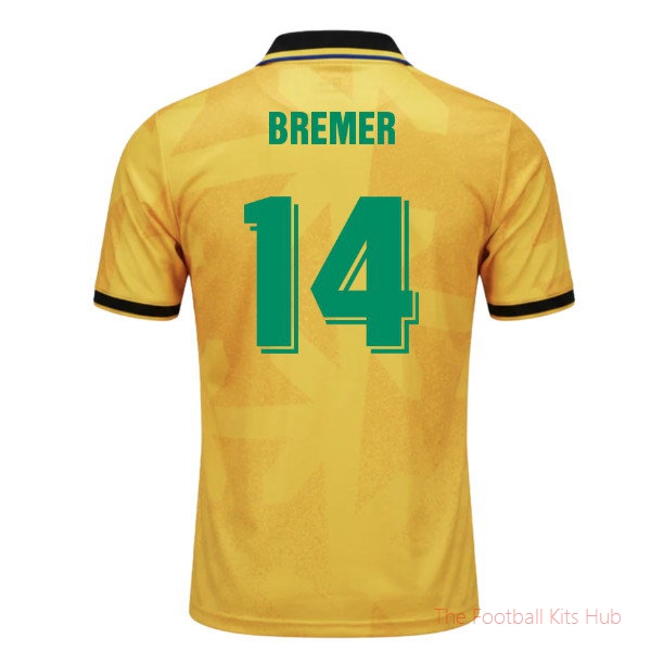 Soccer Club Brazil World Cup Football Shirt (Bremer 14)