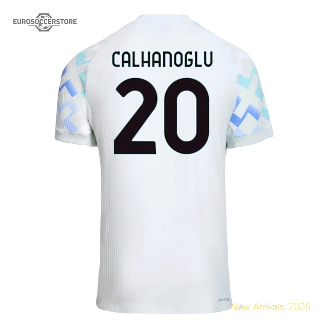 First-class 2025-2026 Inter Milan Authentic Away Shirt (calhanoglu 20)