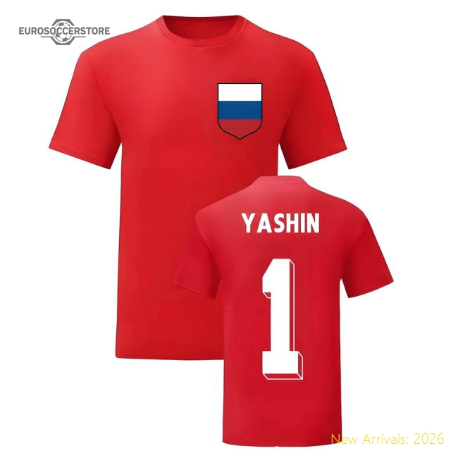 Levy Yashin Russia National Hero Tee (Red)