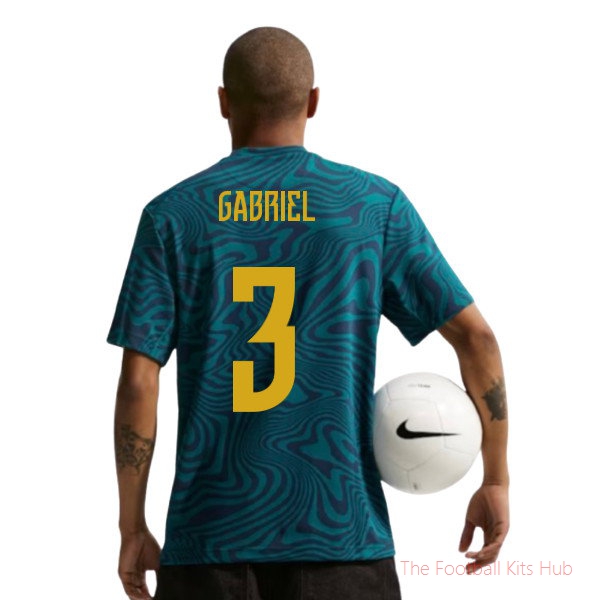 [SPK] 2026/27 Brazil Primary Dri-Fit Shirt Geode Teal Gabriel 3