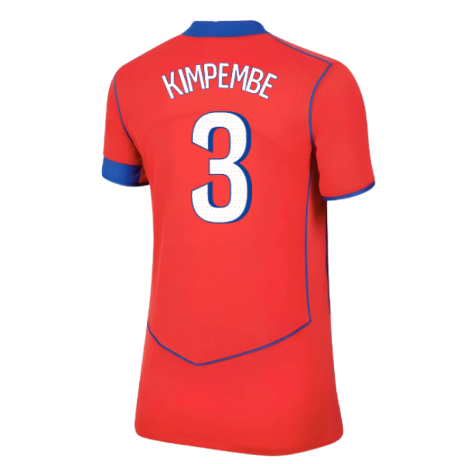 Womens Rare PSG Third Limited Shirt 2025-2026 (Kimpembe 3)