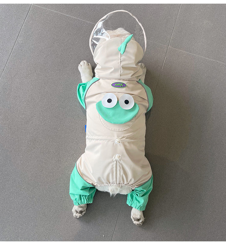 High-Quality Froglet Frenchie Raincoat – Cute Waterproof Dog Jacket W...