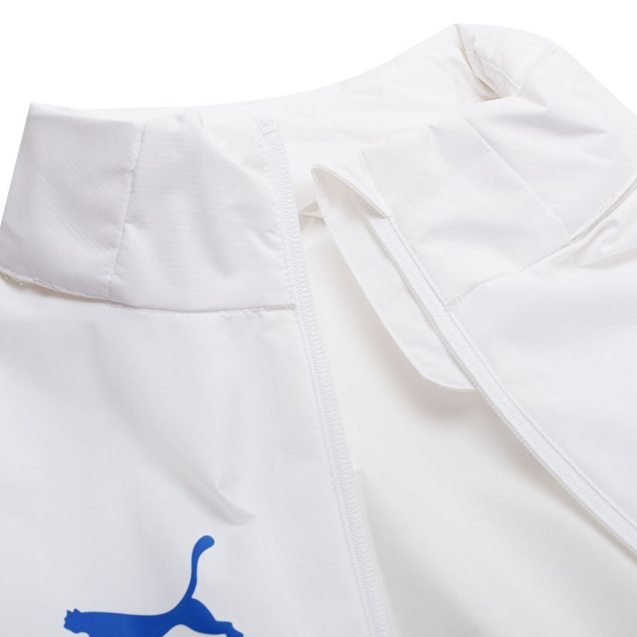 Marseille Training Jacket All Weather - PUMA White/Team Royal Blue