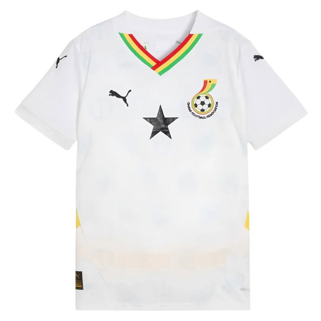 Aero-Dynamic 2024-2025 Ghana Home Shirt (Kids) (Fatawu 7)
