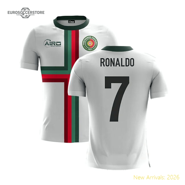 Football Team Kids Breathable Ronaldo Jersey 2025-2026 Lightweight