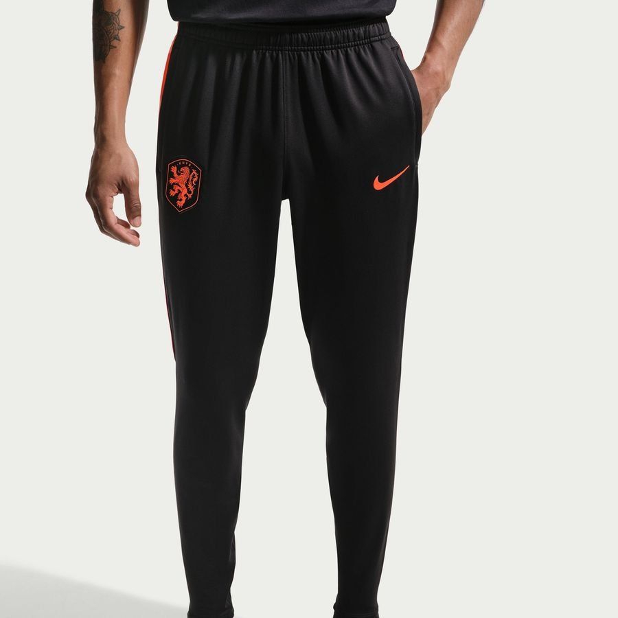 Holland Training Trousers Dri-FIT Strike World Cup 2026 - Black/Hyper Crimson