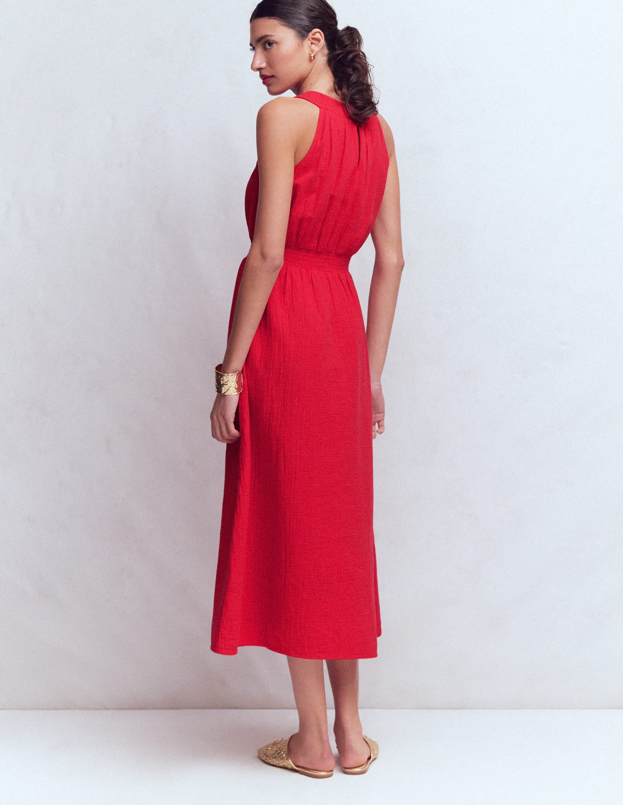 Daphne Double Cloth Dress
