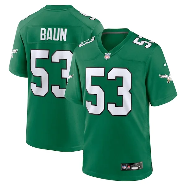None Zack Baun Game Jersey - Green | NFL Player Jersey | NFL Football